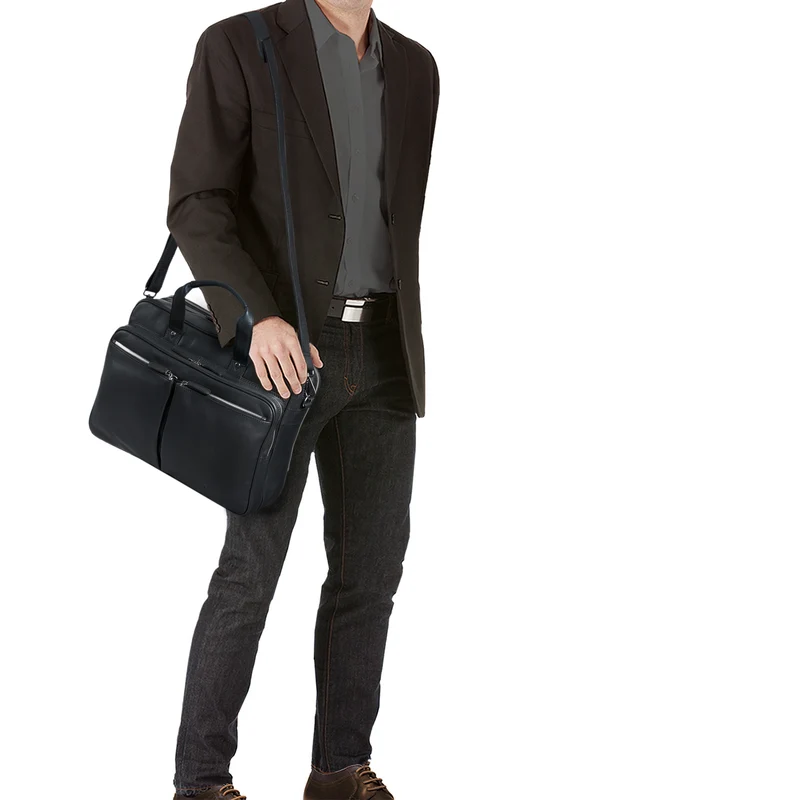 "Remus" Ledertasche zum Umhängen 15,6 Zoll
