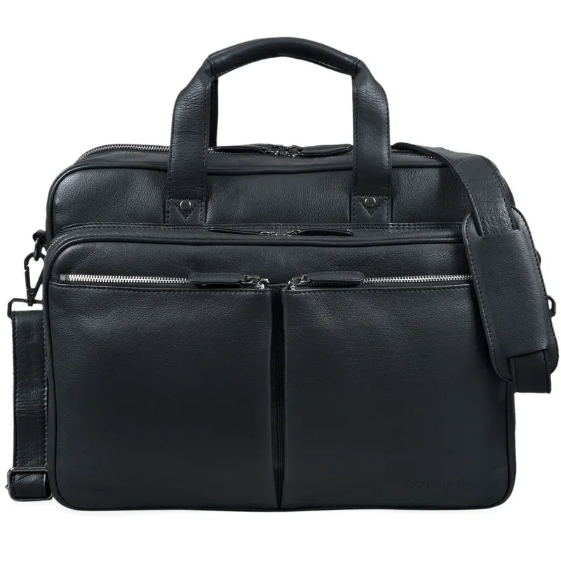 "Remus" Ledertasche zum Umhängen 15,6 Zoll