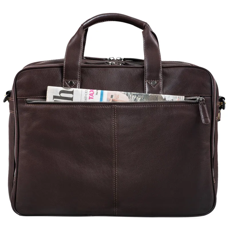 "Remus" Ledertasche zum Umhängen 15,6 Zoll