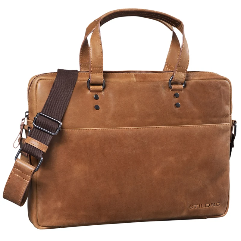 "Cornelius" Leder Aktentasche 15.6 Zoll