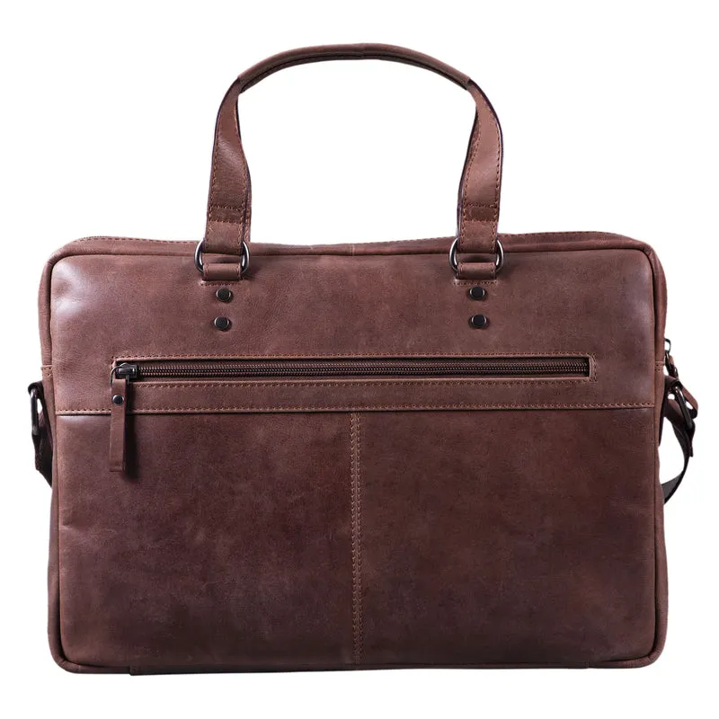 "Cornelius" Leder Aktentasche 15.6 Zoll