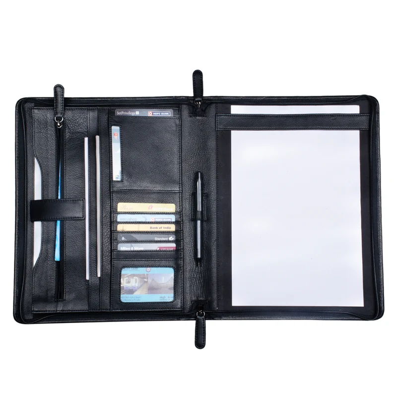 "Scott" Vintage Dokumentenmappe Echtes Leder