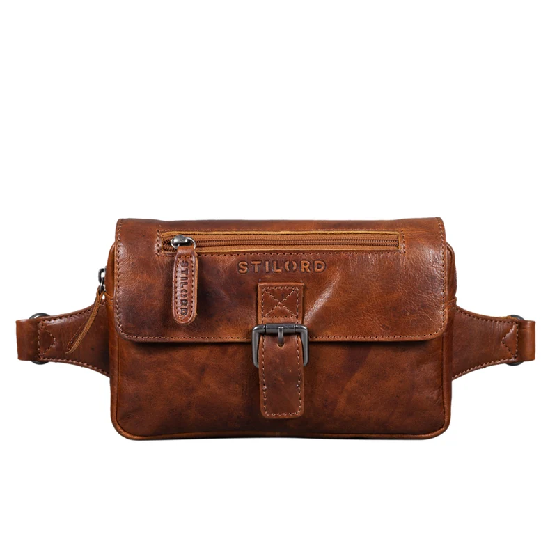 "Ian" Gürteltasche Leder Herren