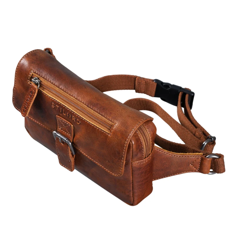 "Ian" Gürteltasche Leder Herren
