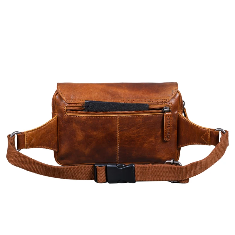 "Ian" Gürteltasche Leder Herren