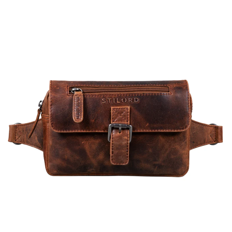 "Ian" Gürteltasche Leder Herren