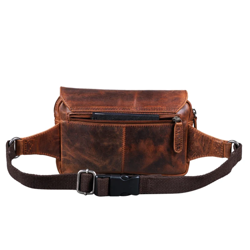 "Ian" Gürteltasche Leder Herren