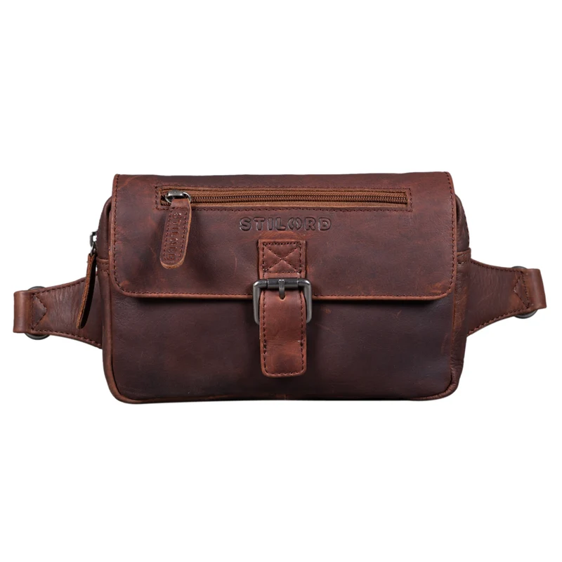 "Ian" Gürteltasche Leder Herren