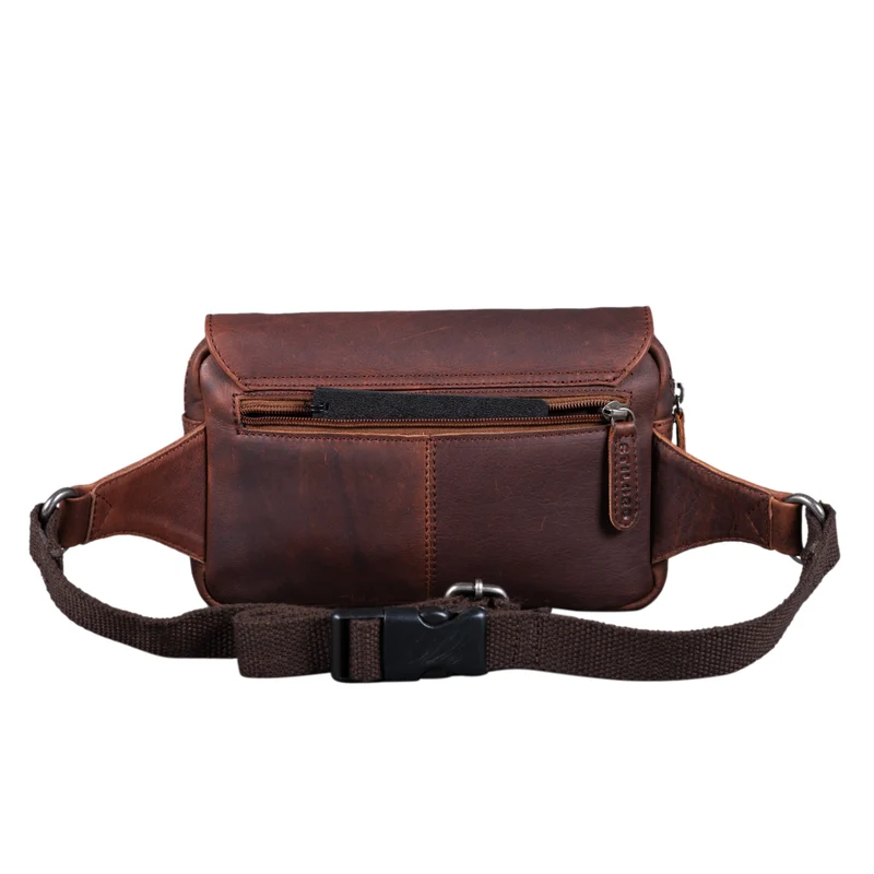 "Ian" Gürteltasche Leder Herren
