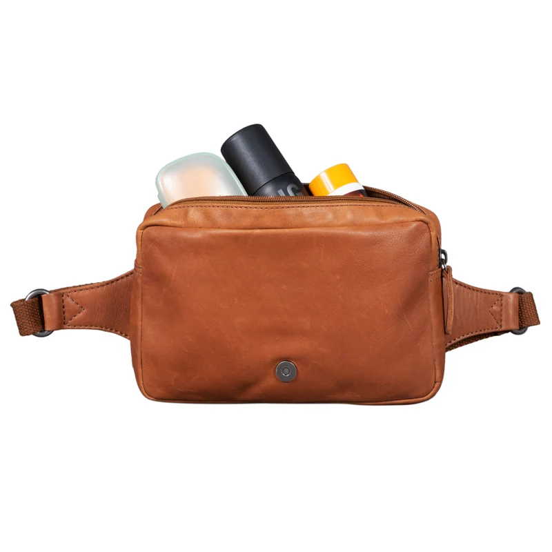 "Ian" Gürteltasche Leder Herren