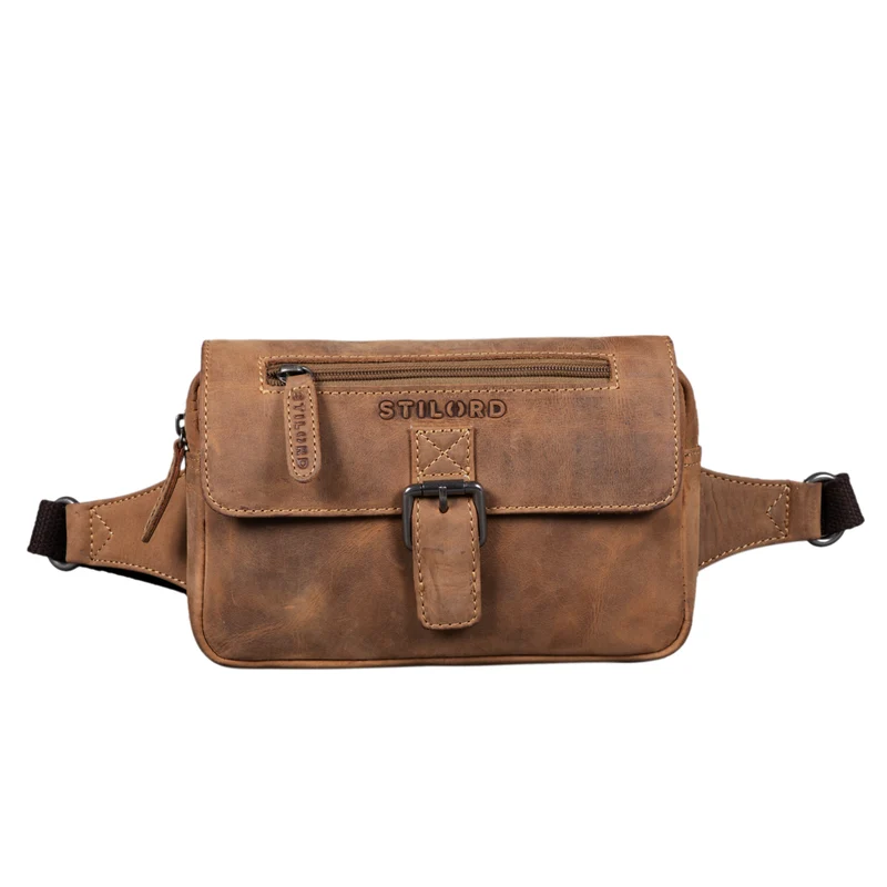 "Ian" Gürteltasche Leder Herren