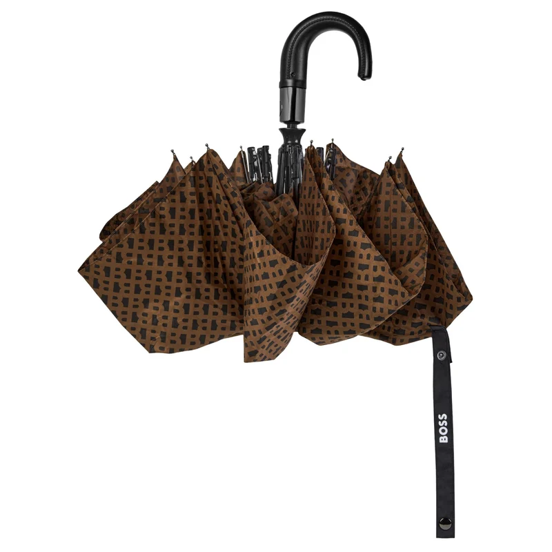 BOSS Monogramme - Regenschirm 103 cm (camel)