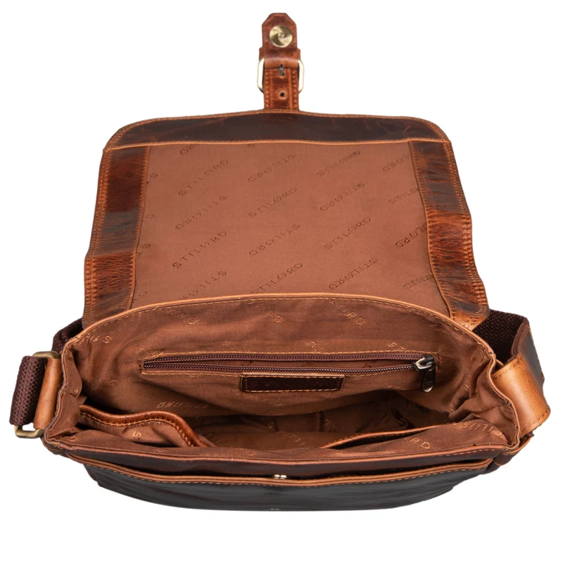 "Bennet" Messenger Bag Herrentasche Leder