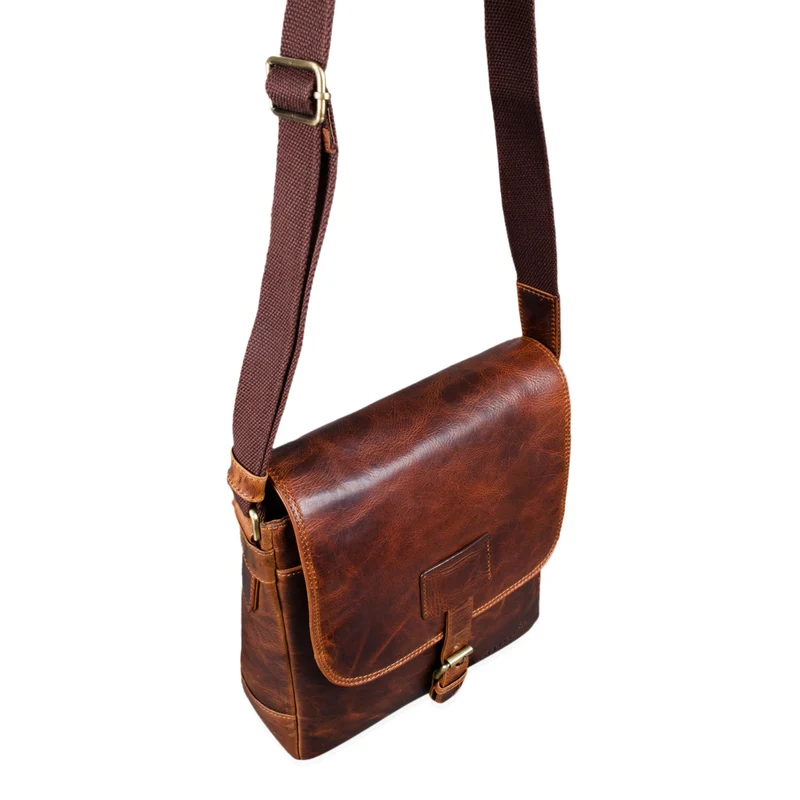 "Bennet" Messenger Bag Herrentasche Leder