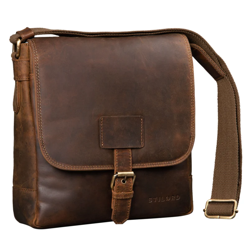 "Bennet" Messenger Bag Herrentasche Leder