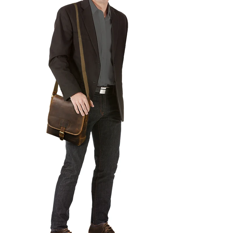 "Bennet" Messenger Bag Herrentasche Leder