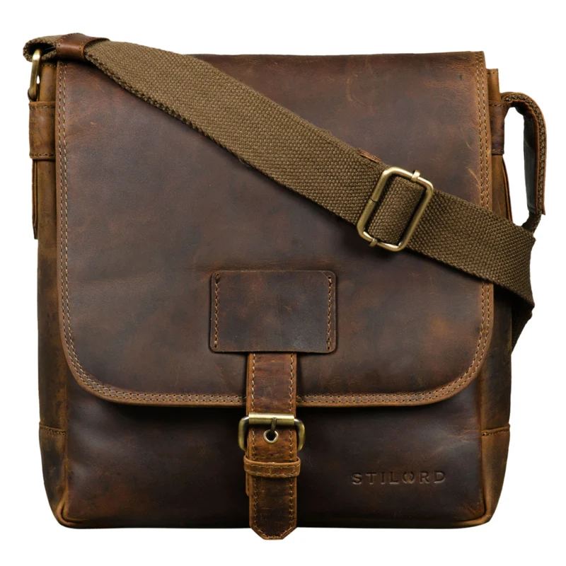 "Bennet" Messenger Bag Herrentasche Leder