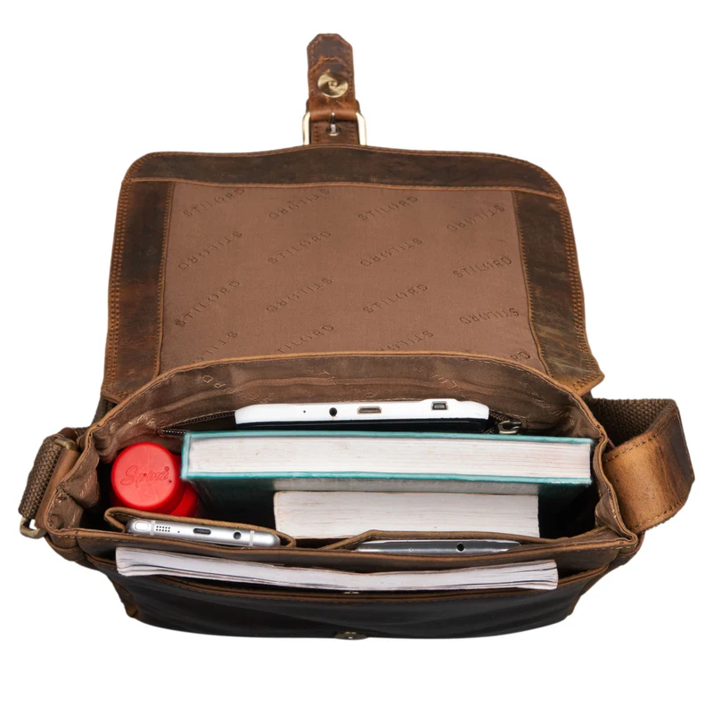"Bennet" Messenger Bag Herrentasche Leder