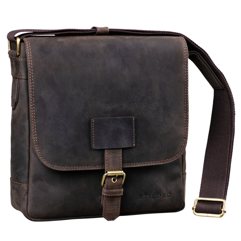 "Bennet" Messenger Bag Herrentasche Leder