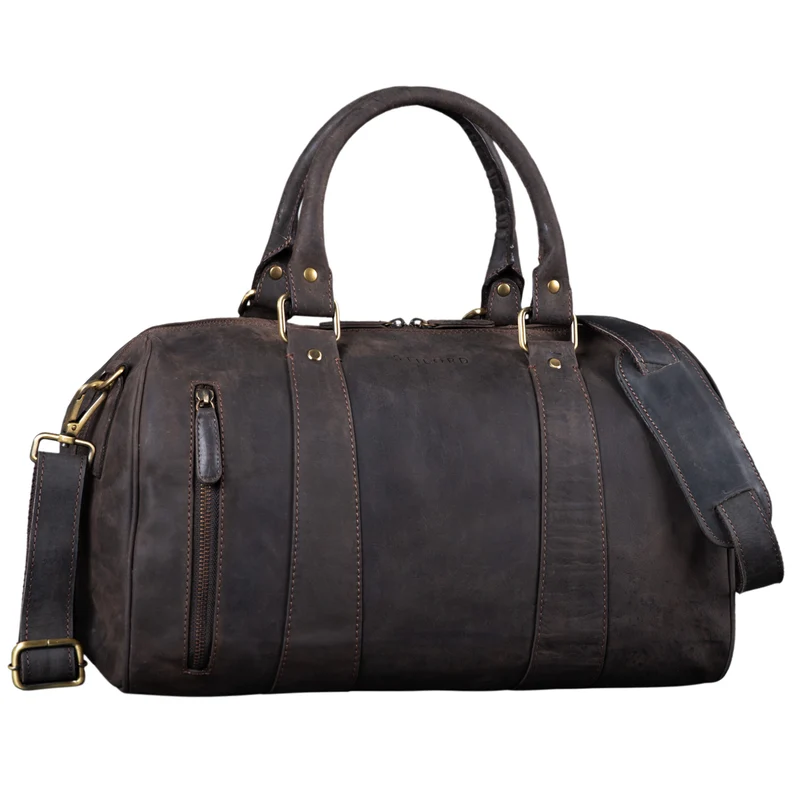 "Keanu" Weekender Leder Vintage Handgepäck Reisetasche Echtleder