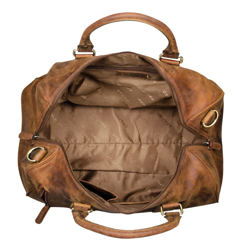 "Keanu" Weekender Leder Vintage Handgepäck Reisetasche Echtleder