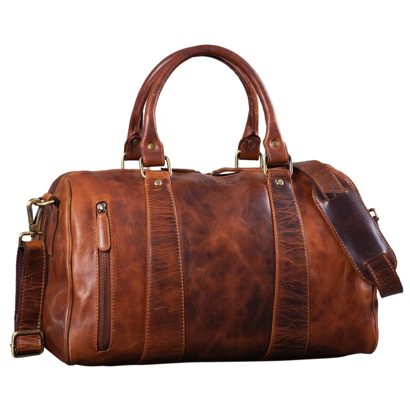 "Keanu" Weekender Leder Vintage Handgepäck Reisetasche Echtleder