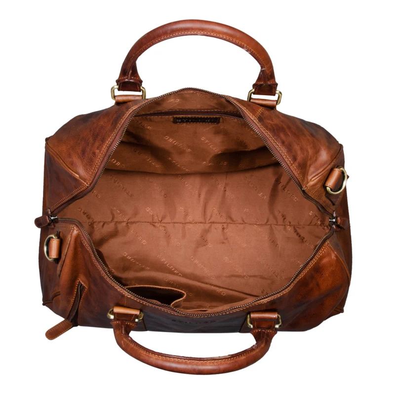 "Keanu" Weekender Leder Vintage Handgepäck Reisetasche Echtleder