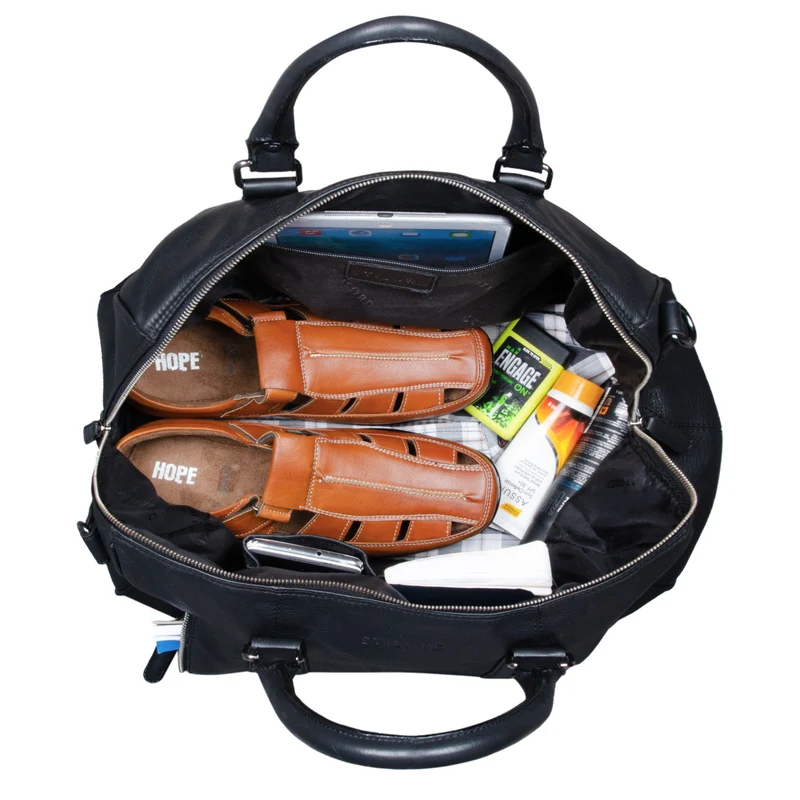 "Keanu" Weekender Leder Vintage Handgepäck Reisetasche Echtleder
