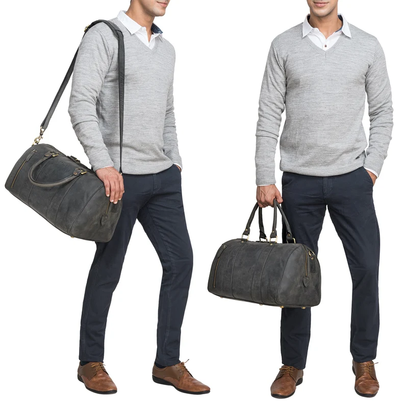 "Keanu" Weekender Leder Vintage Handgepäck Reisetasche Echtleder
