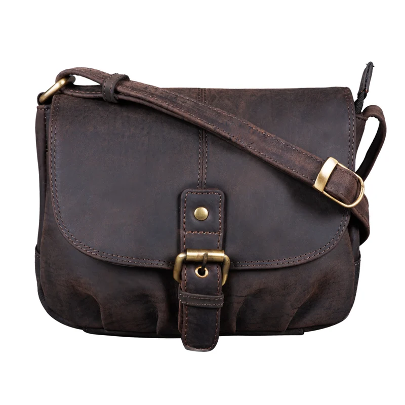 "Iris" Leder Handtasche Damen klein Echtleder Umhängetaschen Frauen