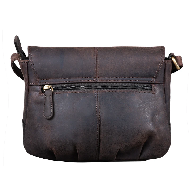 "Iris" Leder Handtasche Damen klein Echtleder Umhängetaschen Frauen