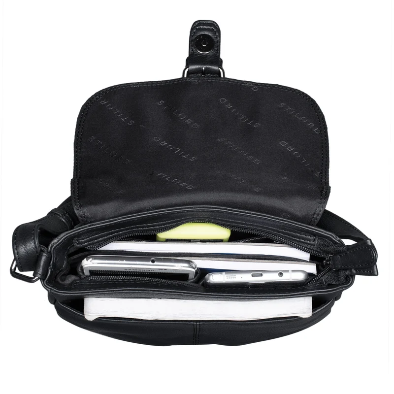 "Iris" Leder Handtasche Damen klein Echtleder Umhängetaschen Frauen