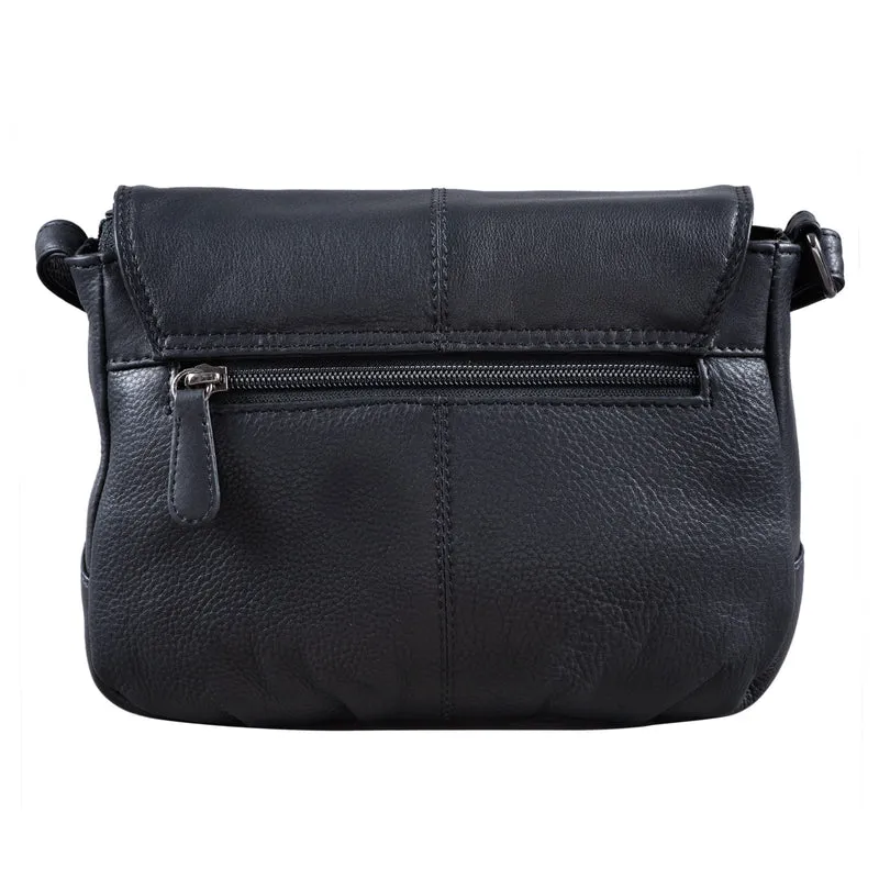 "Iris" Leder Handtasche Damen klein Echtleder Umhängetaschen Frauen