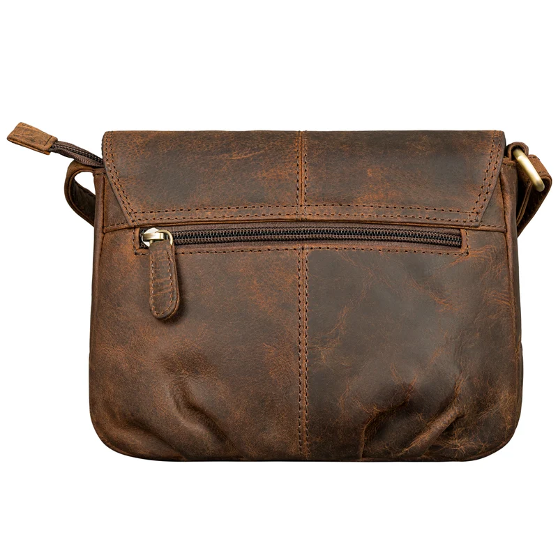 "Iris" Leder Handtasche Damen klein Echtleder Umhängetaschen Frauen
