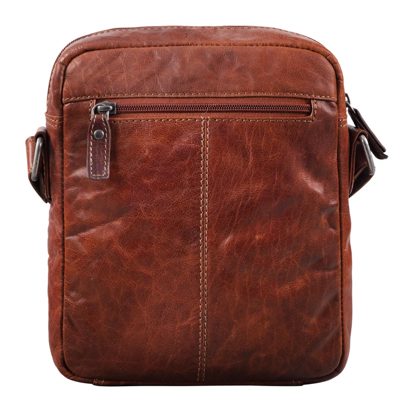 "Nils" Vintage Ledertasche Umhängetasche Klein