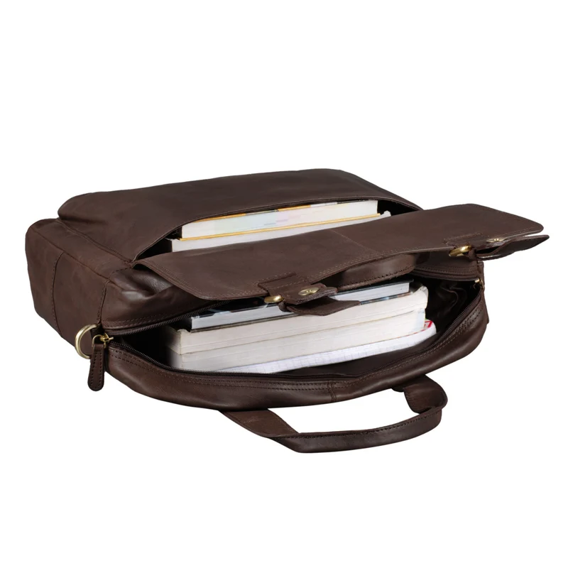 "Jairo" Vintage Business Tasche Leder