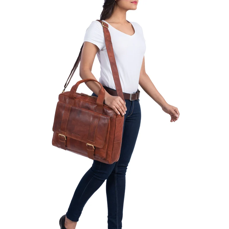 "Jairo" Vintage Business Tasche Leder