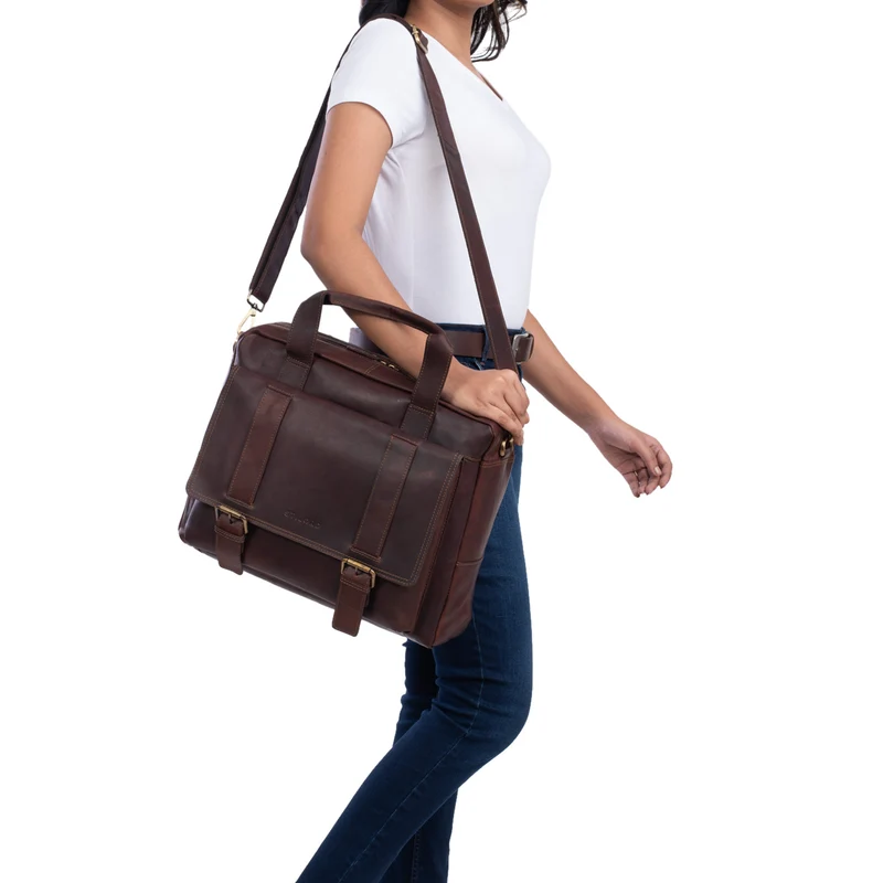 "Jairo" Vintage Business Tasche Leder