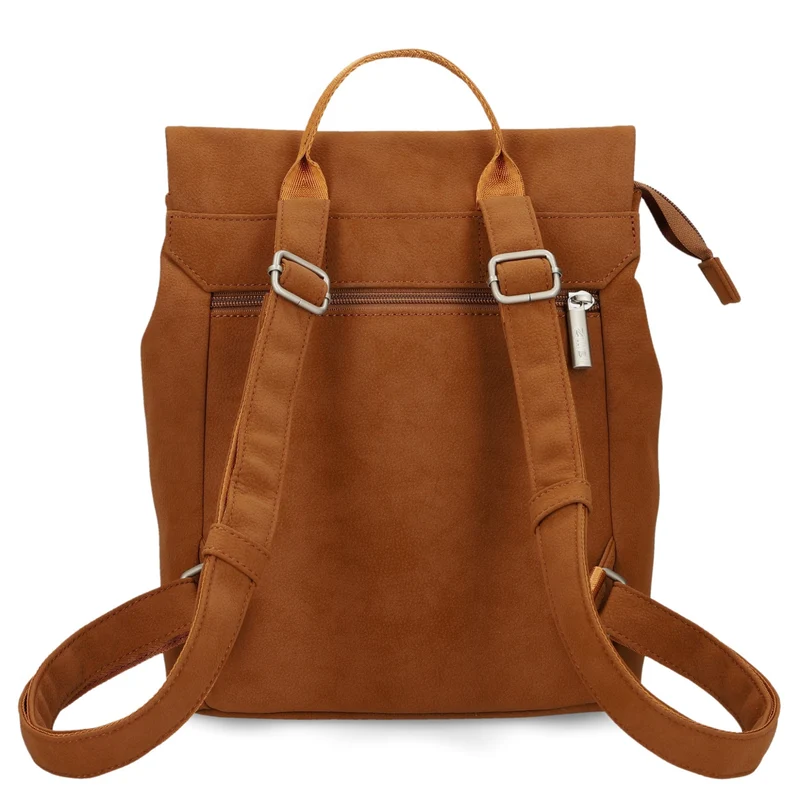 zwei Mademoiselle MR8 - Rucksack 29 cm (nubuk-cognac)