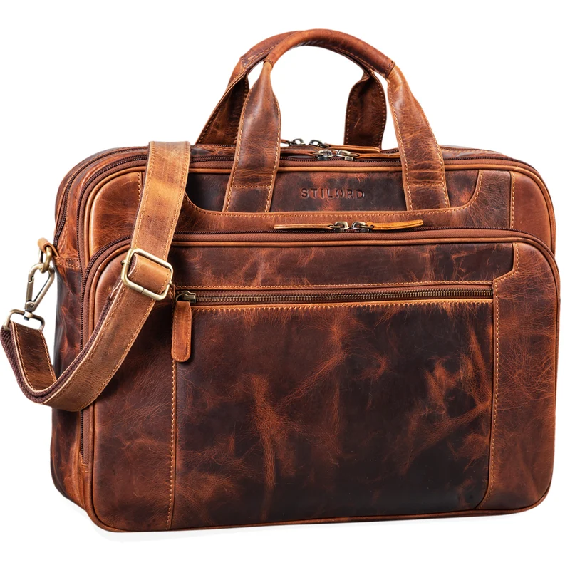"Nelson" Businesstasche Herren Leder