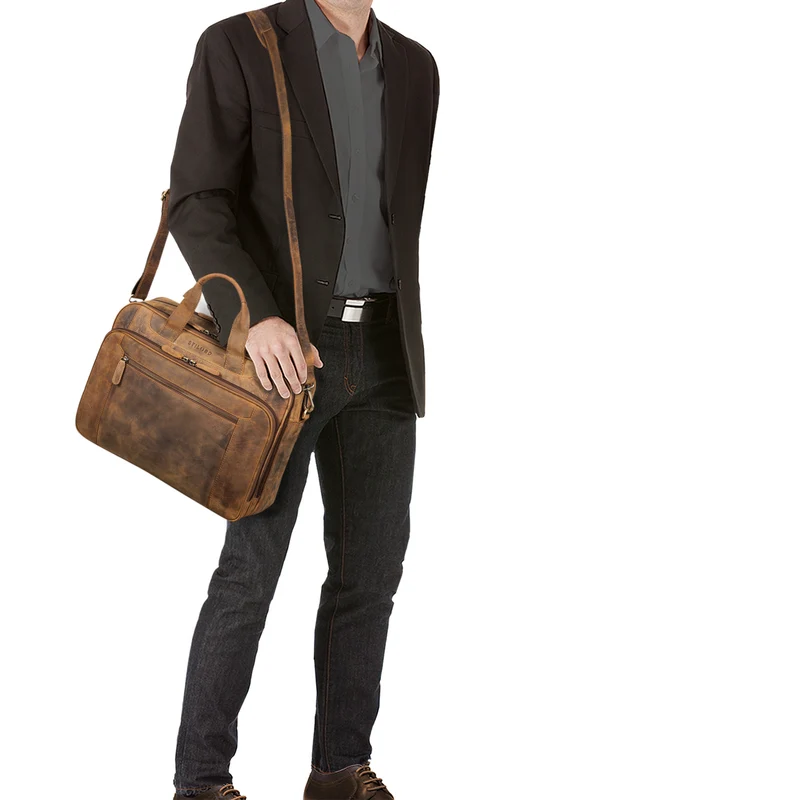 "Nelson" Businesstasche Herren Leder