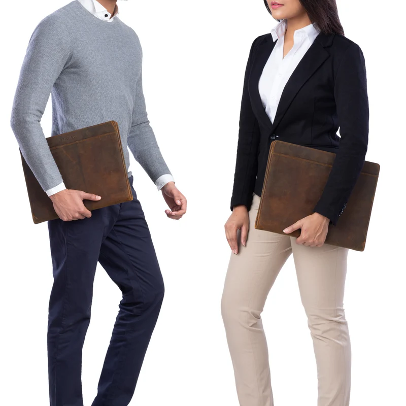 "Josh" Leder Aktenmappe Vintage