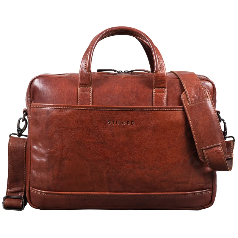 "Claudius" Vintage Ledertasche groß