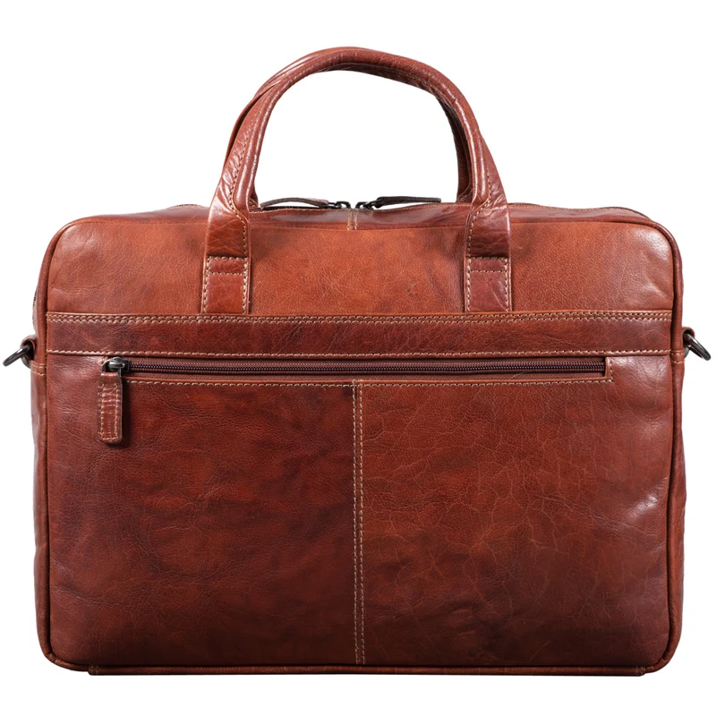 "Claudius" Vintage Ledertasche groß