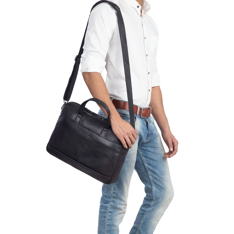 "Claudius" Vintage Ledertasche groß