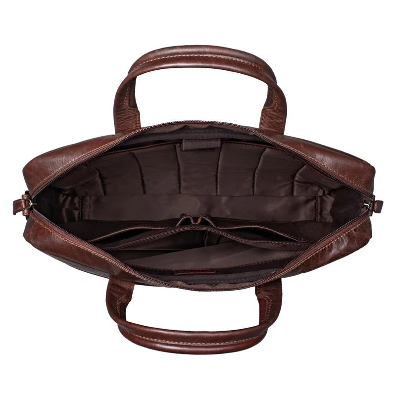 "Claudius" Vintage Ledertasche groß