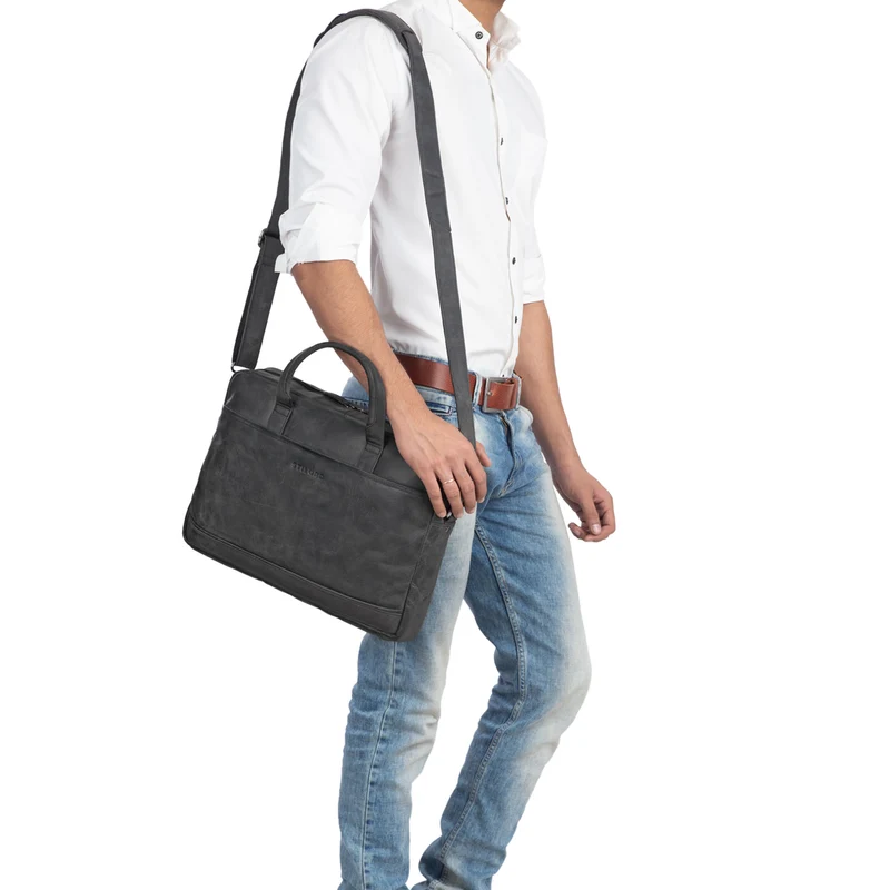 "Claudius" Vintage Ledertasche groß