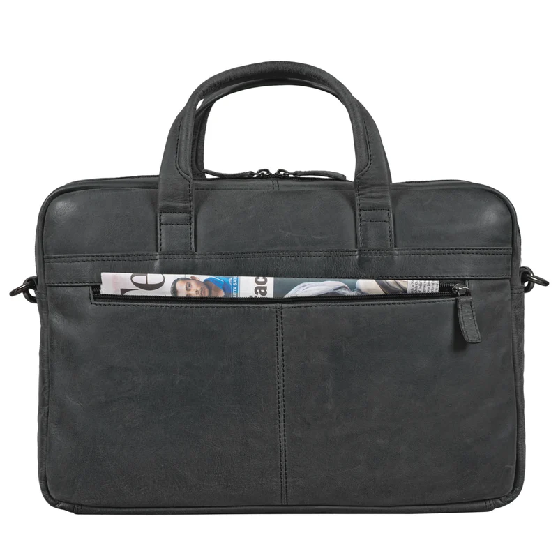 "Claudius" Vintage Ledertasche groß