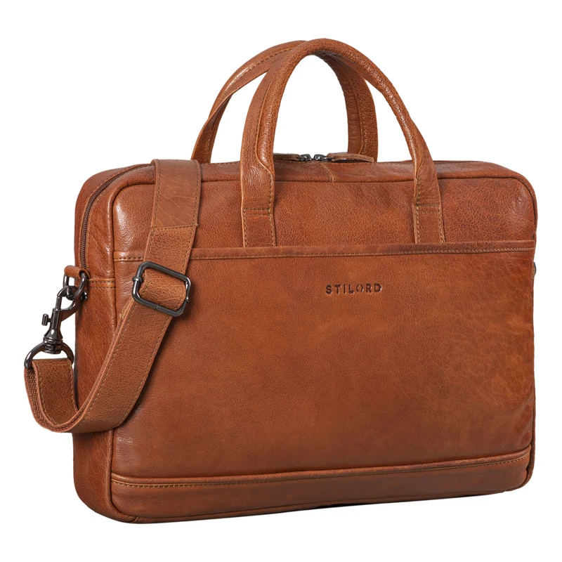 "Claudius" Vintage Ledertasche groß