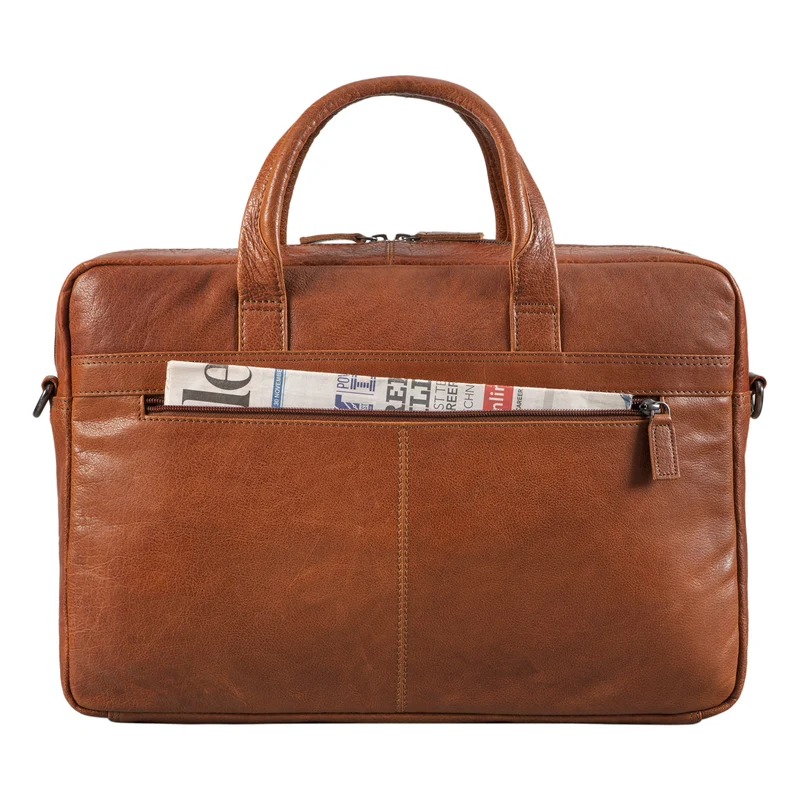 "Claudius" Vintage Ledertasche groß